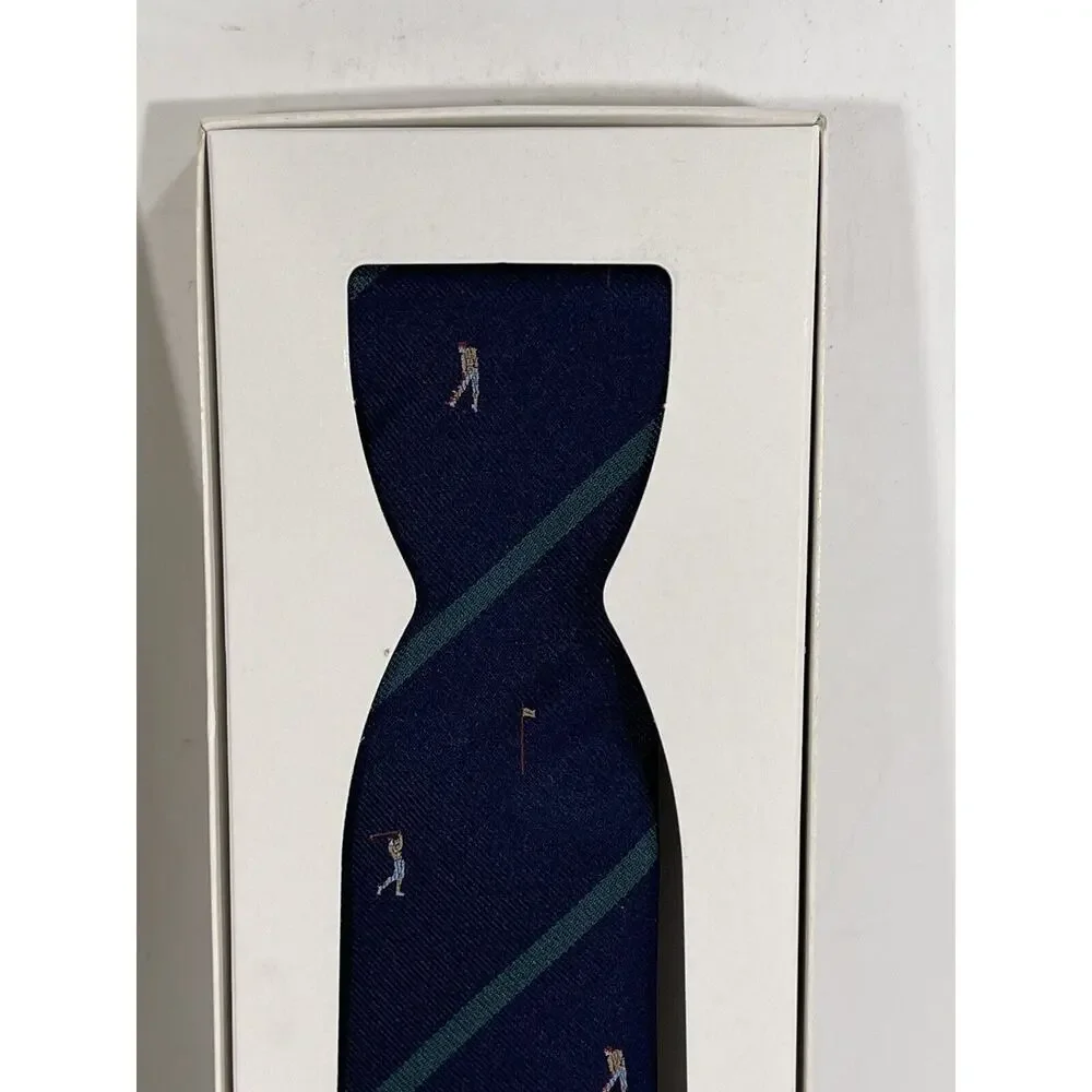 Golf Look Nippon Express Golf BLUE Navy Men's Neck Tie Nitsu Airway Cravat Japan